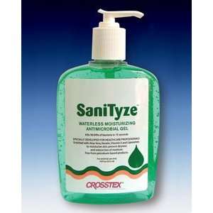  Crosstex Sanityze Waterless Antimicrobial Gel 18 Oz 