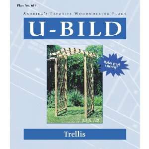  Arbor Trellis, Plan No. 613 (Woodworking Plan)