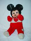   GUND MICKEY MOUSE 12” PLUSH Doll Made in JAPAN toy Walt Disney