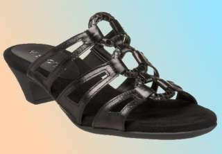 Aerosoles Womens Gaduation Heel Sandals In Black 7  