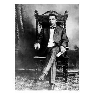  Booker T. Washington Premium Poster Print, 18x24