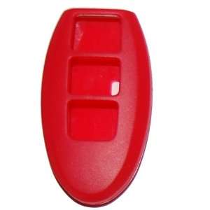   Silicone Rubber Remote Cover Juke Leaf 2011 2012 Red Automotive