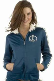 NWT Juicy Couture Crest Track Jacket $128 Sport S Hitch  