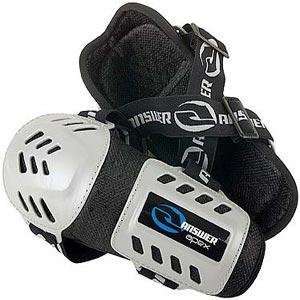  Answer Racing Apex Elbow Guards   One size fits most/White 