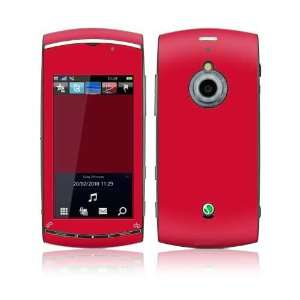  Sony Ericsson Vivaz Pro Skin Decal Sticker   Simply Red 