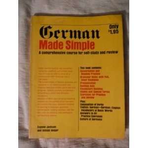  German Made Simple Eugene Jackson Books