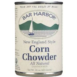 Bar Harbor Corn Chowder Cans, 15 oz Grocery & Gourmet Food