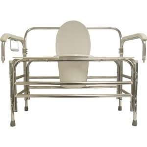 ConvaQuip Bariatric Bedside Commode with Swing Away Arms 7DAU Size 36 