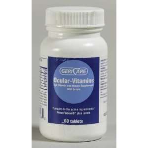  McKesson Ocular Vitamins with Lutein   60 Tablets/Bottle 