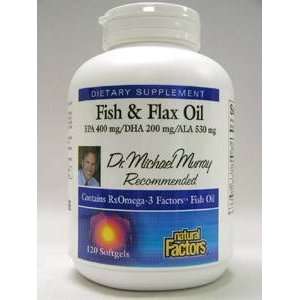  Fish & Flax Oil RxOmega 3 120 gels