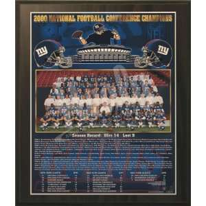  2000 New York Giants NFL Football NFC Championship 11x13 