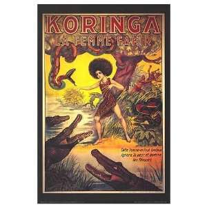  Koringa Circus Movie Poster, 24 x 36