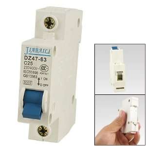   AC 230 400V 25A Electrical ON/OFF Switch Miniature Circuit Breaker 1P