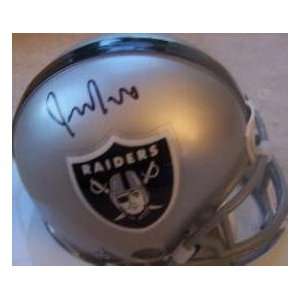  Justin Fargas (Oakland Raiders) Football Mini Helmet 