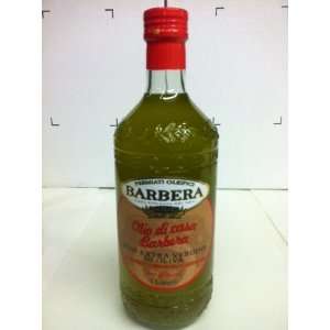 Barbera Sicilian Extra Virgin Olive Oil   1 Liter  Grocery 