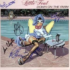  LITTLE FEAT Autograph Signed FRAMED LP Album COA PROOF 