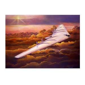  Northrup B49 Flying Wing Giclee Poster Print by Douglas 