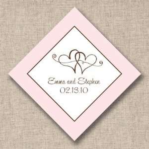  Exclusively Weddings Twin Hearts Wedding Favor Tags 