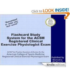  for the ACSM Registered Clinical Exercise Physiologist Exam ACSM 