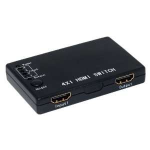   In 1 Out) HDMI Auto Switch for HDTV 1080P w/ IR Remote Electronics