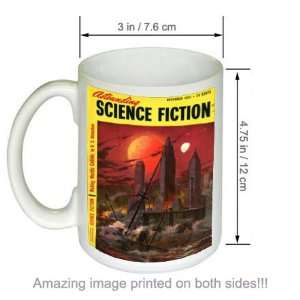  Astounding Science Fiction Vintage Fantasy Art COFFEE MUG 