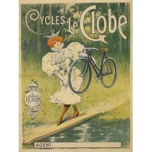   Bike French France 30 X 40 Size Vintage Poster Reproduction Home