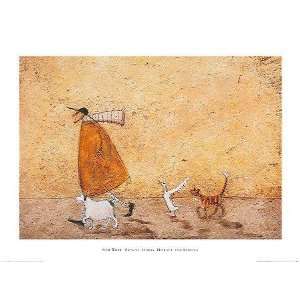 Ernest Doris Horace And Stripes by Sam Toft. size 31.5 inches width 