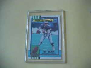 TROY AIKMAN. TOPPS SUPER ROOKIE. #482. 1990  