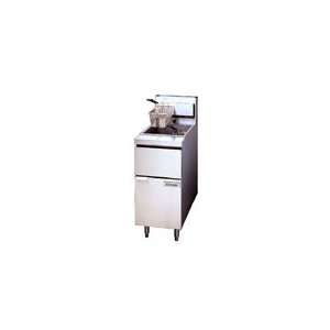  ANETS 14GS Fryer 35 50 Lb. Fat Capacity Gas 111 000 BTU 