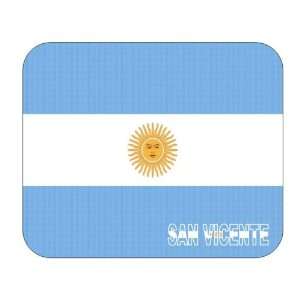  Argentina, San Vincente mouse pad 