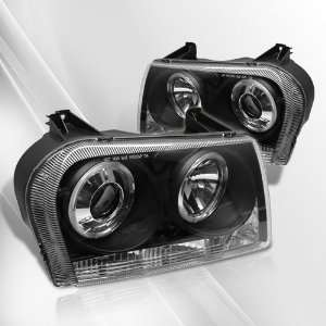   06 07 Projector Headlights /w LED Halo/Angel Eyes ~ pair set (Black
