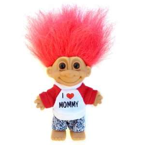    My Lucky I LOVE MOMMY 6 Troll Doll w/Red Hair Toys & Games