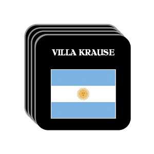 Argentina   VILLA KRAUSE Set of 4 Mini Mousepad Coasters