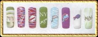 Airbrush STENCIL Designs Nail art NewYork Sports #nxs5  