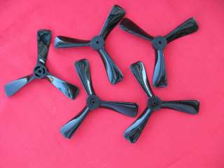 FIVE NEW Cox 020 Model Airplane Engine Three Blade Propellers  