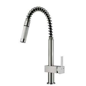 Vigo VG02009ST Stainless Steel Kitchen Faucets Single Handle Stainless 