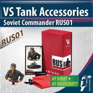 BOL AIRSOFT IR VSTANK Metallic Figure SOVIET Commander1  