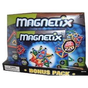  Magnetix 220 Pieces Primary Color Gift Pack Toys & Games