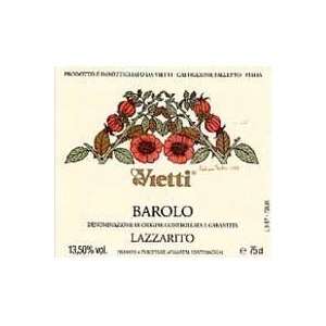  2006 Vietti Barolo Lazzarito 750ml Grocery & Gourmet Food
