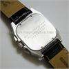 NEW Square Automatic Mechanical LEATHER Wrist Watch MEN  