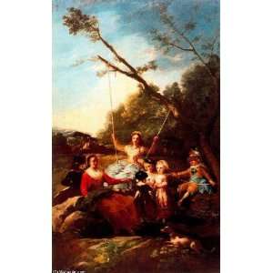  FRAMED oil paintings   Francisco de Goya   24 x 38 inches 