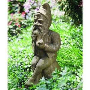   Cast Stone Garden Statue Brownstone, Brownstone Patio, Lawn & Garden