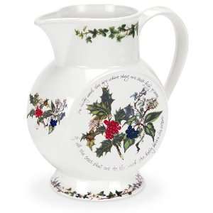 Portmeirion The Holly & The Ivy Jug, Coral  Kitchen 