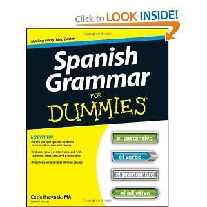 spanish grammar for dummies and over one million other books