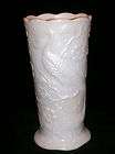 Vintage Jain Carnival Glass Large Pinaji Peacock Vase  