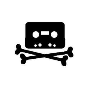  Mix Tape Pirate Stickers Arts, Crafts & Sewing