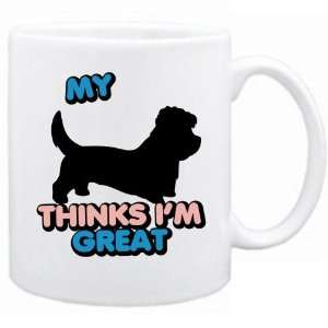  New  My Dandie Dinmont Terrier Thinks I Am Great  Mug 
