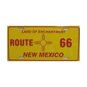  LP   103 Route 66 New Mexico License Plate   A903 Sports 