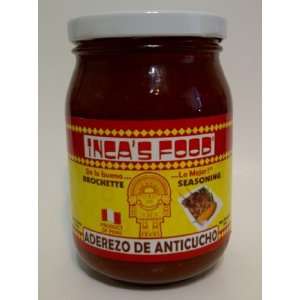   De Anticucho/brochette Seasoning 15oz (Single Jar)   Product of Peru