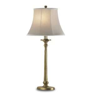   6533 Truth 1 Light Table Lamps in Vintage Brass